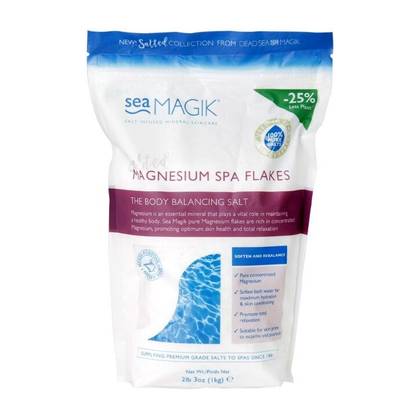 5555 Sea Magik Salted Magnesium Spa Flakes 1Kg