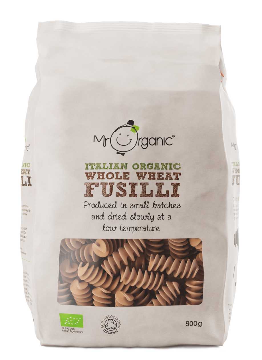 1030 Mr  Organic Whole Wheat Fusilli (12 x 500g)