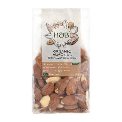 4894 Holland & Barrett Organic Almonds 200g