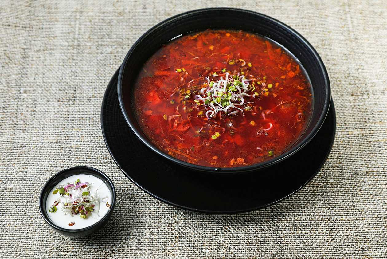 16. Beef & Duck Borsht