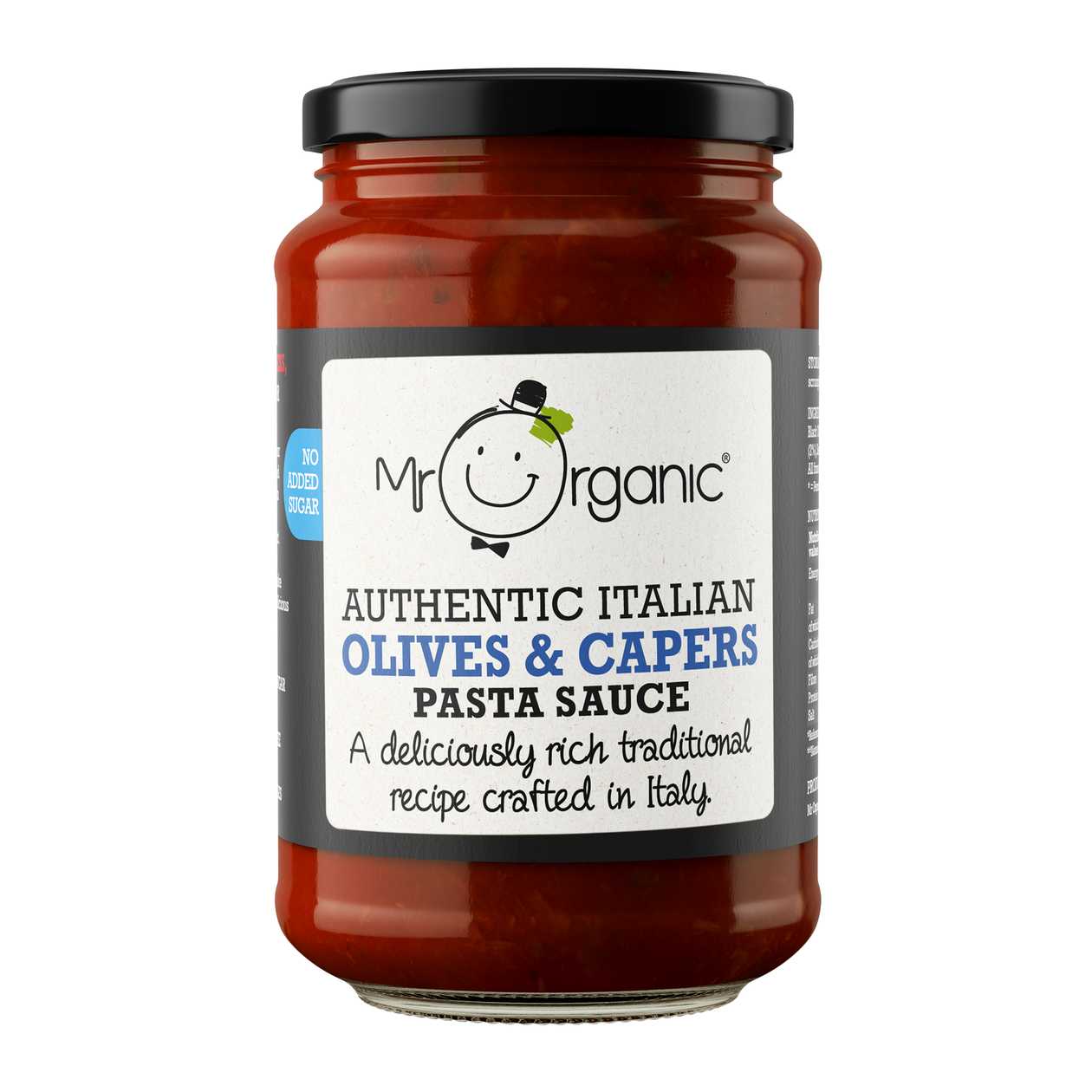 3690 Mr  Organic Olives & Capers Pasta Sauce No added Sugar (6 x 350g jar)