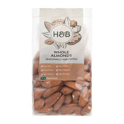4863 Holland & Barrett Natural Almonds 200g
