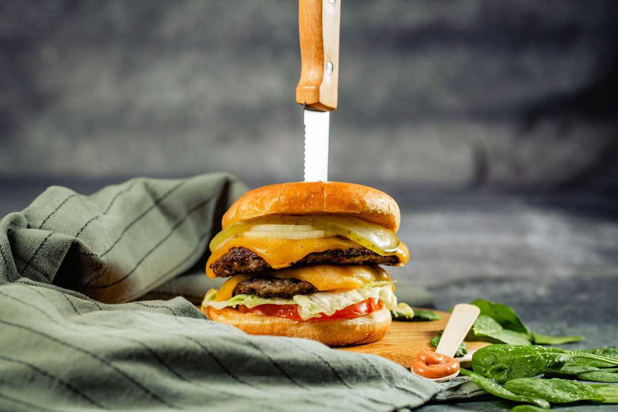 Double trouble burger