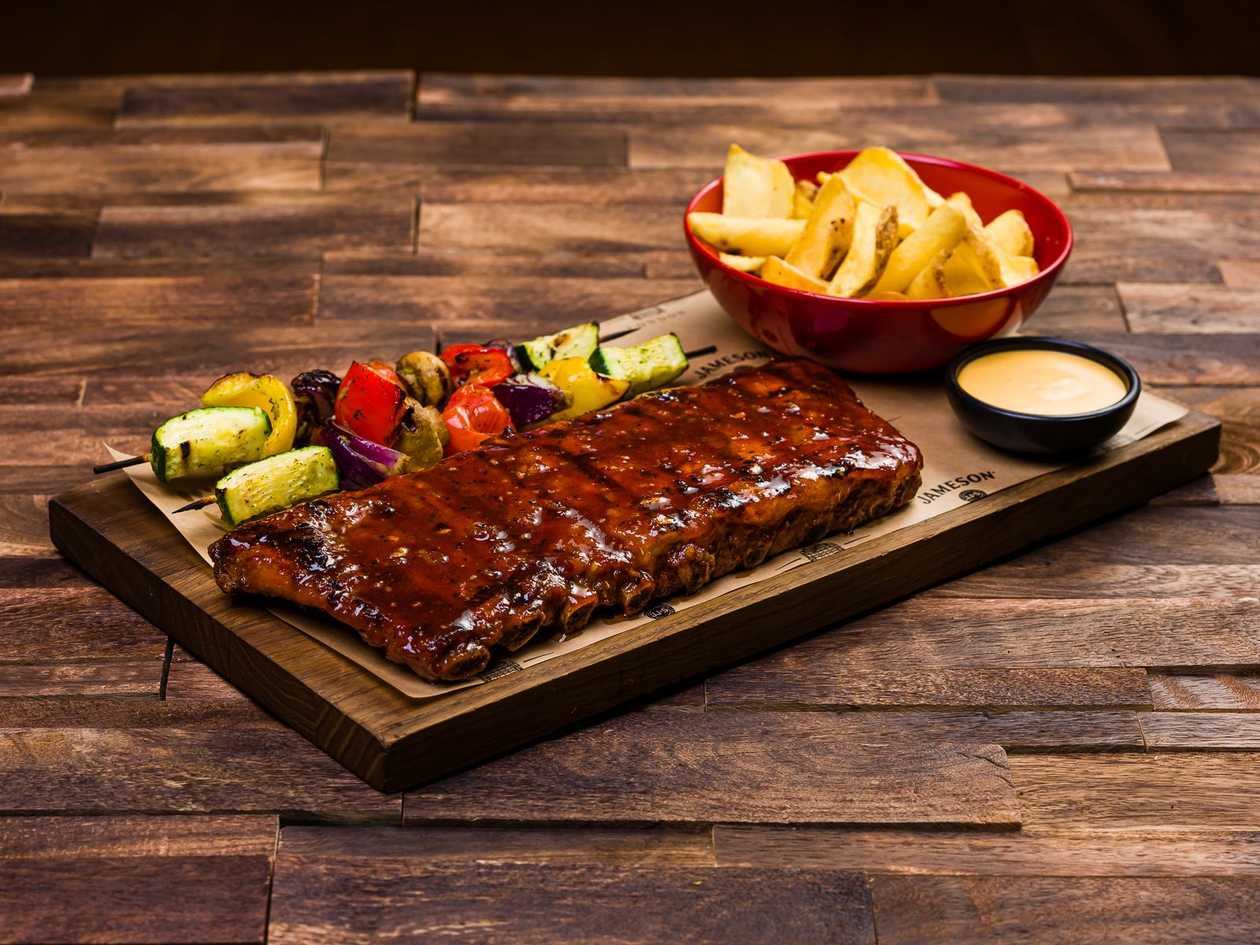 Jameson pork ribs