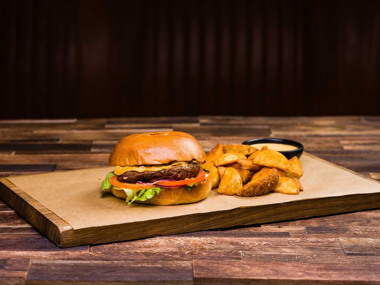 Beef tenderloin burger set