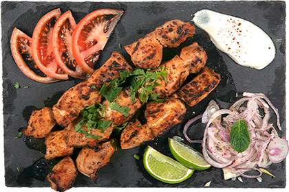 Chicken Souvlaki Portion