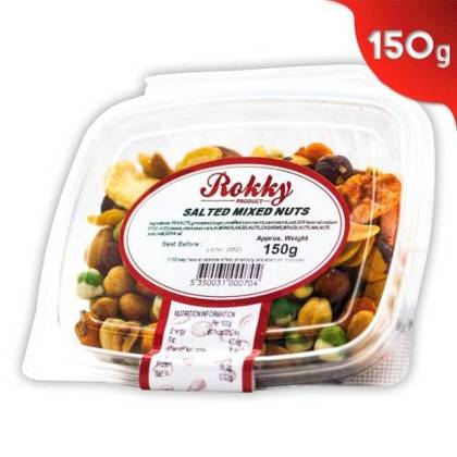 Rokky Salted Mixed Nuts 150g