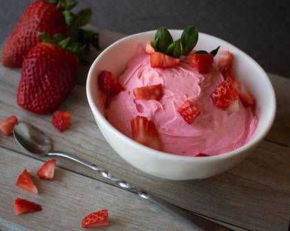 Mousse de Morango