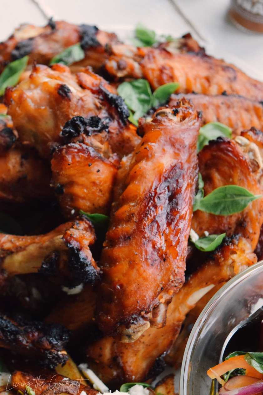 Spicy chicken wings