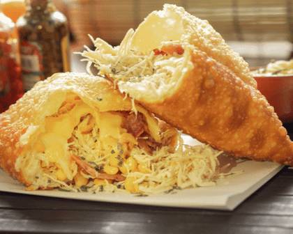 Pastel de Franco com Bacon