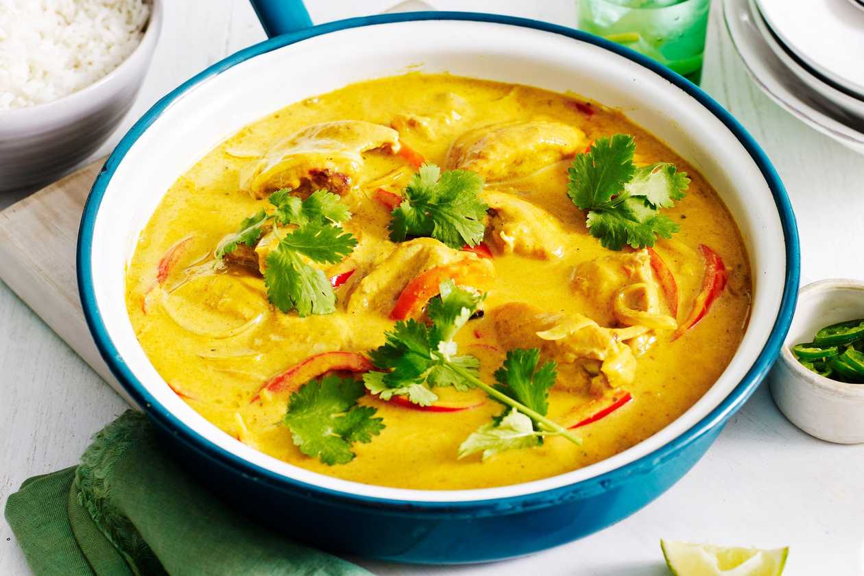 Chicken Korma with Rice
