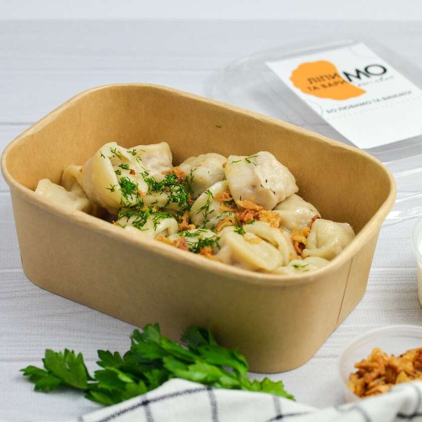 Dumplings with Salmon and Cheese