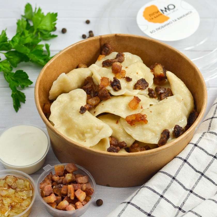 Mixed Varenyky with Potato and Meat (10 pcs + 10 pcs)