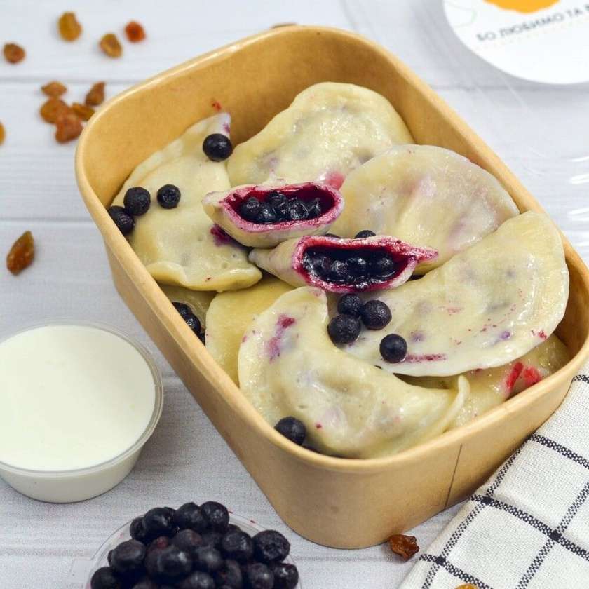 Varenyky with Blueberries