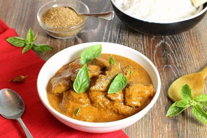 Beef Korma with Rice