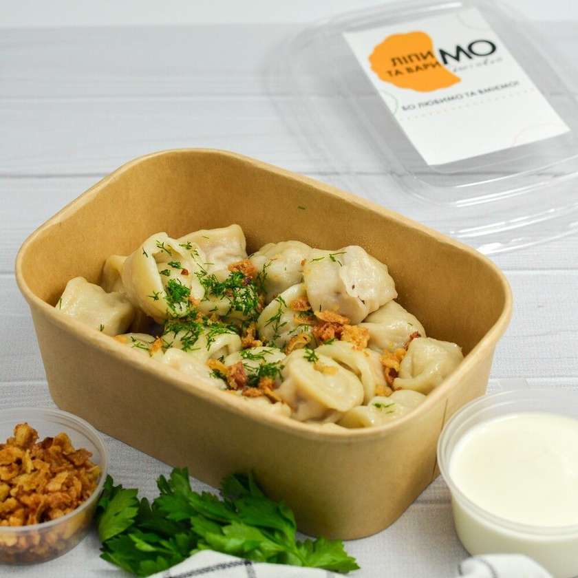 Dumplings with veal