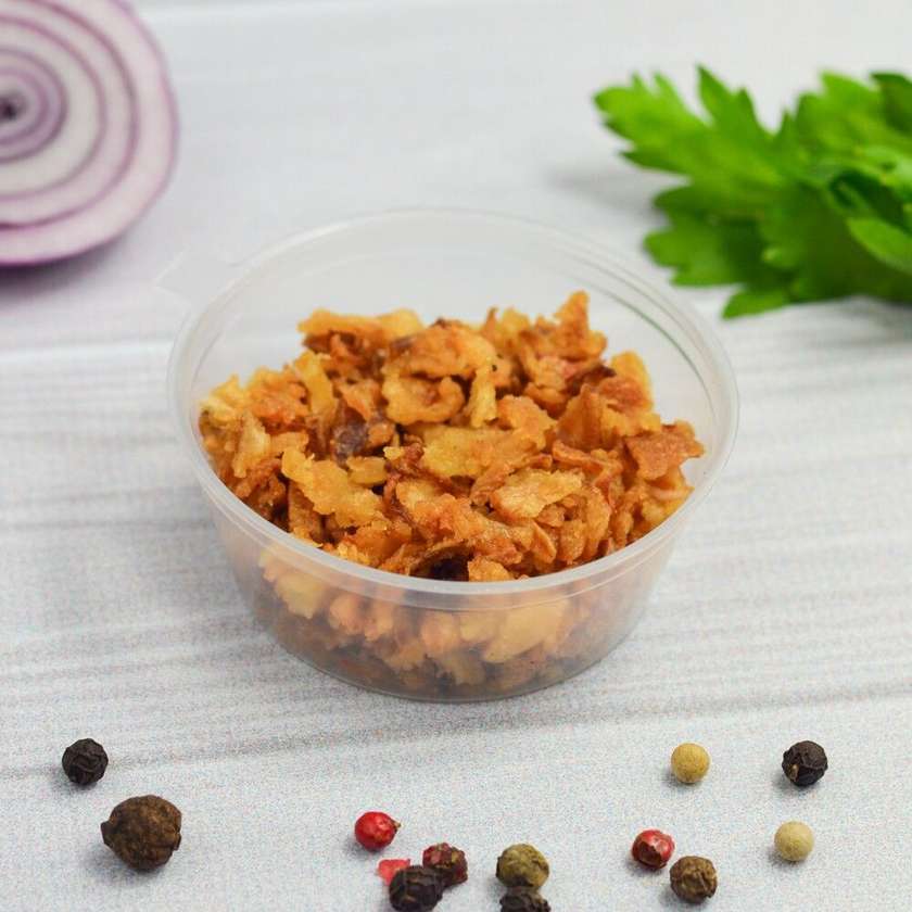 Crispy fried onions