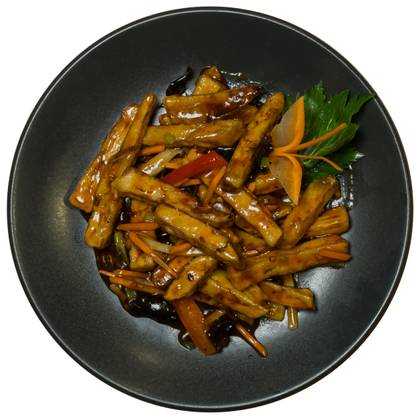 ŽUVIES SKONIO baklažanai