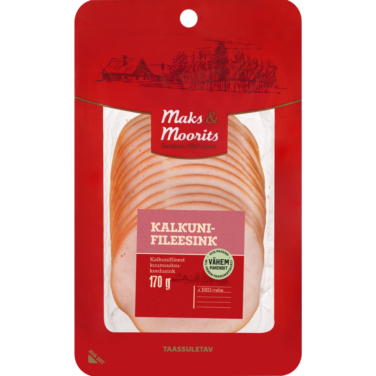 Maks & Moorits, Turkey Fillet Ham, 170g (expires soon)