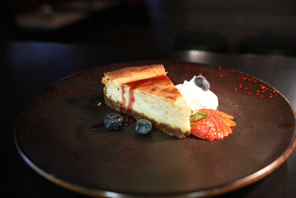 Our homemade cheesecake