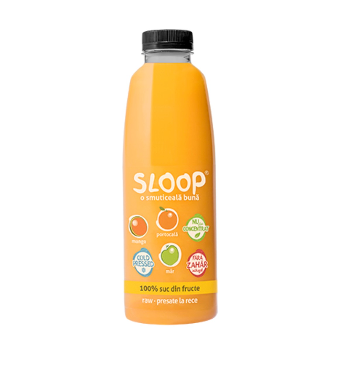 Sloop, suc de mar portocale si mango 100 la suta, 750 ml - SGR