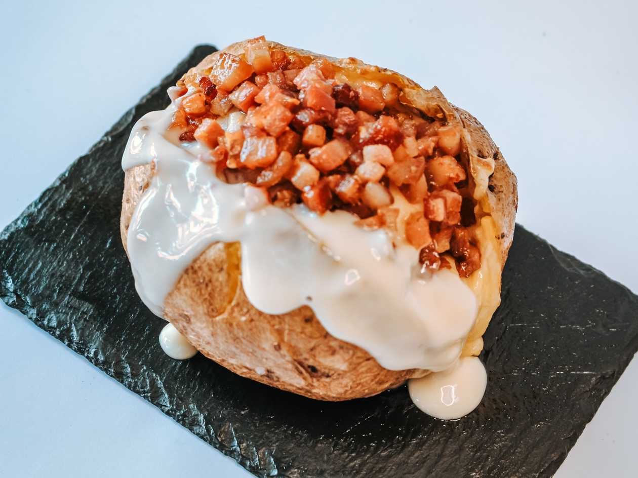 Drink Menu + Bacon with Catupiry (creamy cheese)