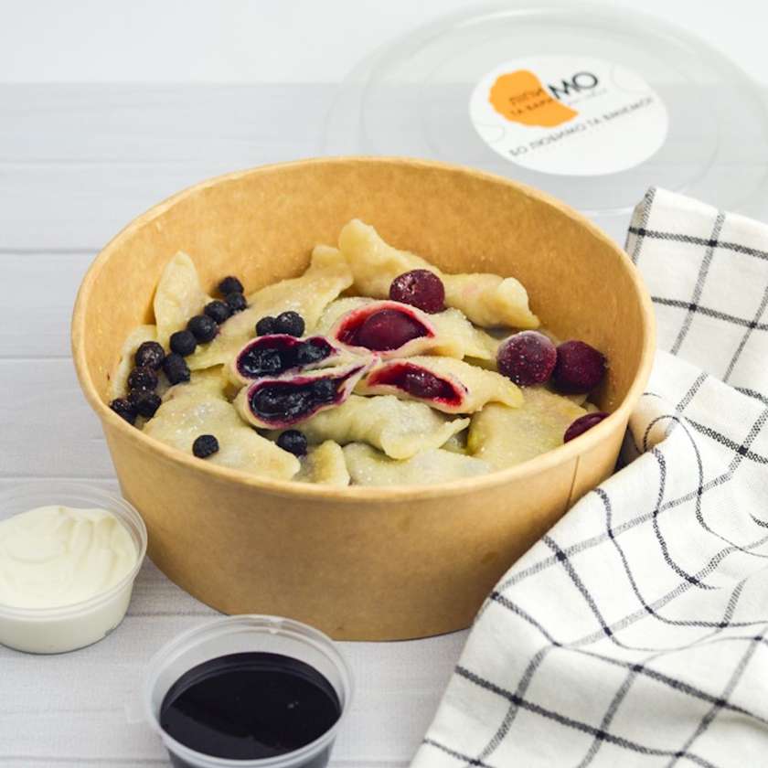 Varenyky Mix with Blueberry and Cherry (20 pcs)