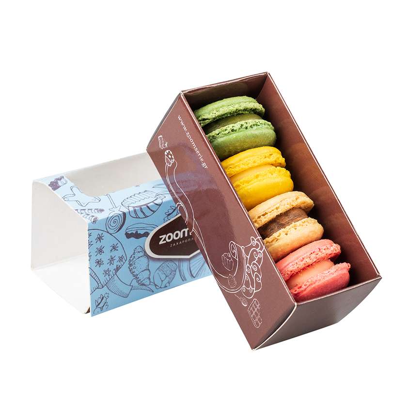 Box of 4 assorted macarons