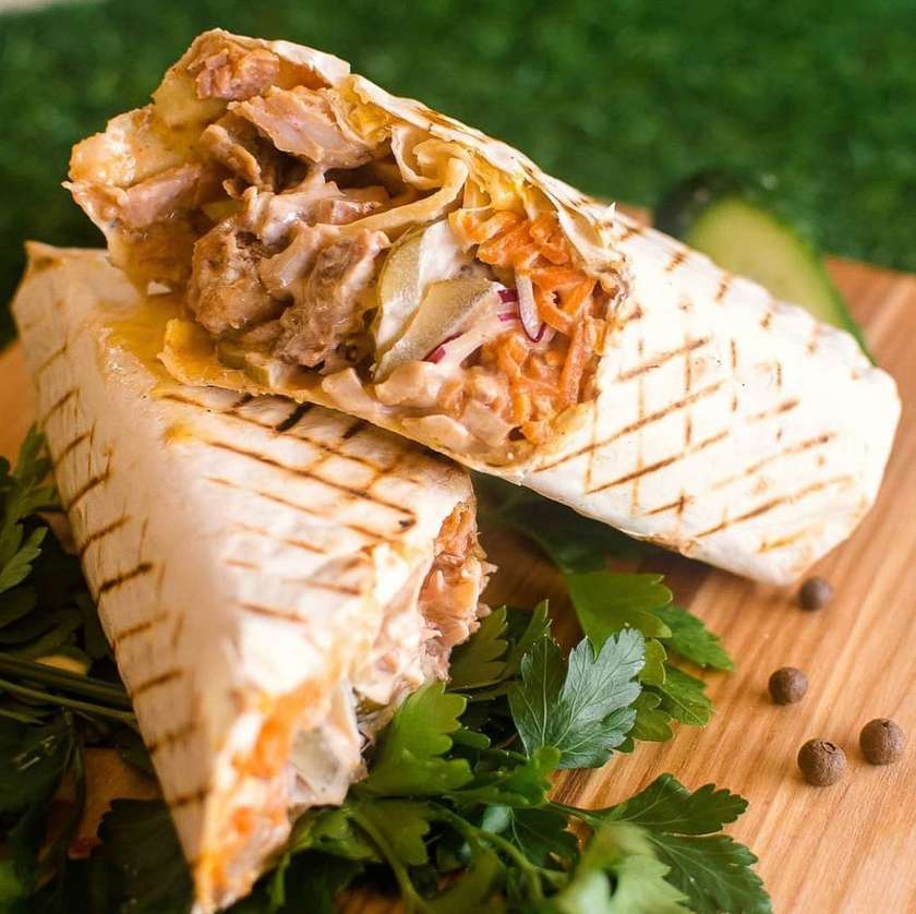 Шаурма з міксом курки та телятини