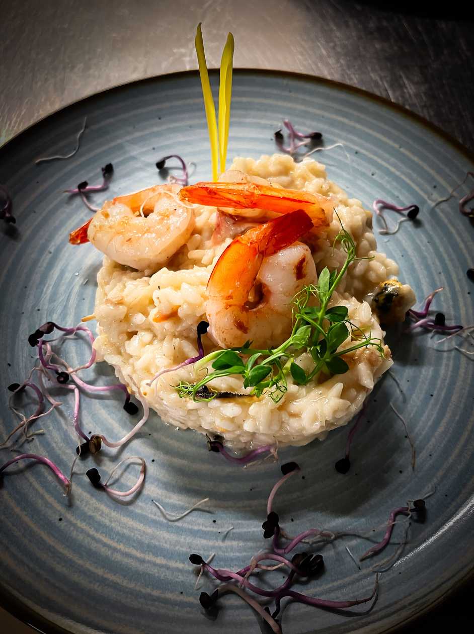 Risotto cu arome oceanice