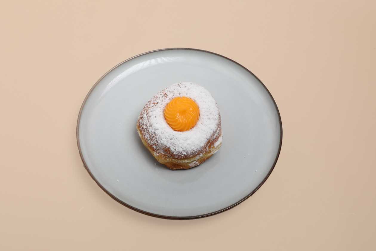 Orange Cream Tart Donut