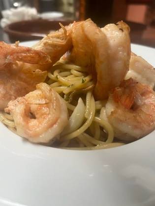 Spaghetti with Shrimp