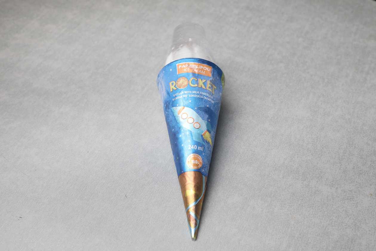 Παγωτό Χωνάκι Rocket Βανίλια & Σοκολάτα
