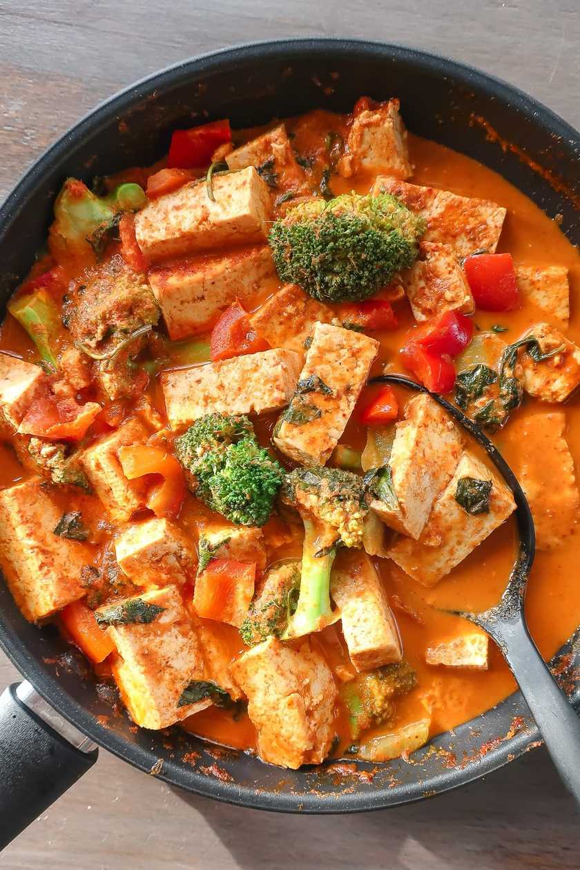 Tofu Red Spicy Curry