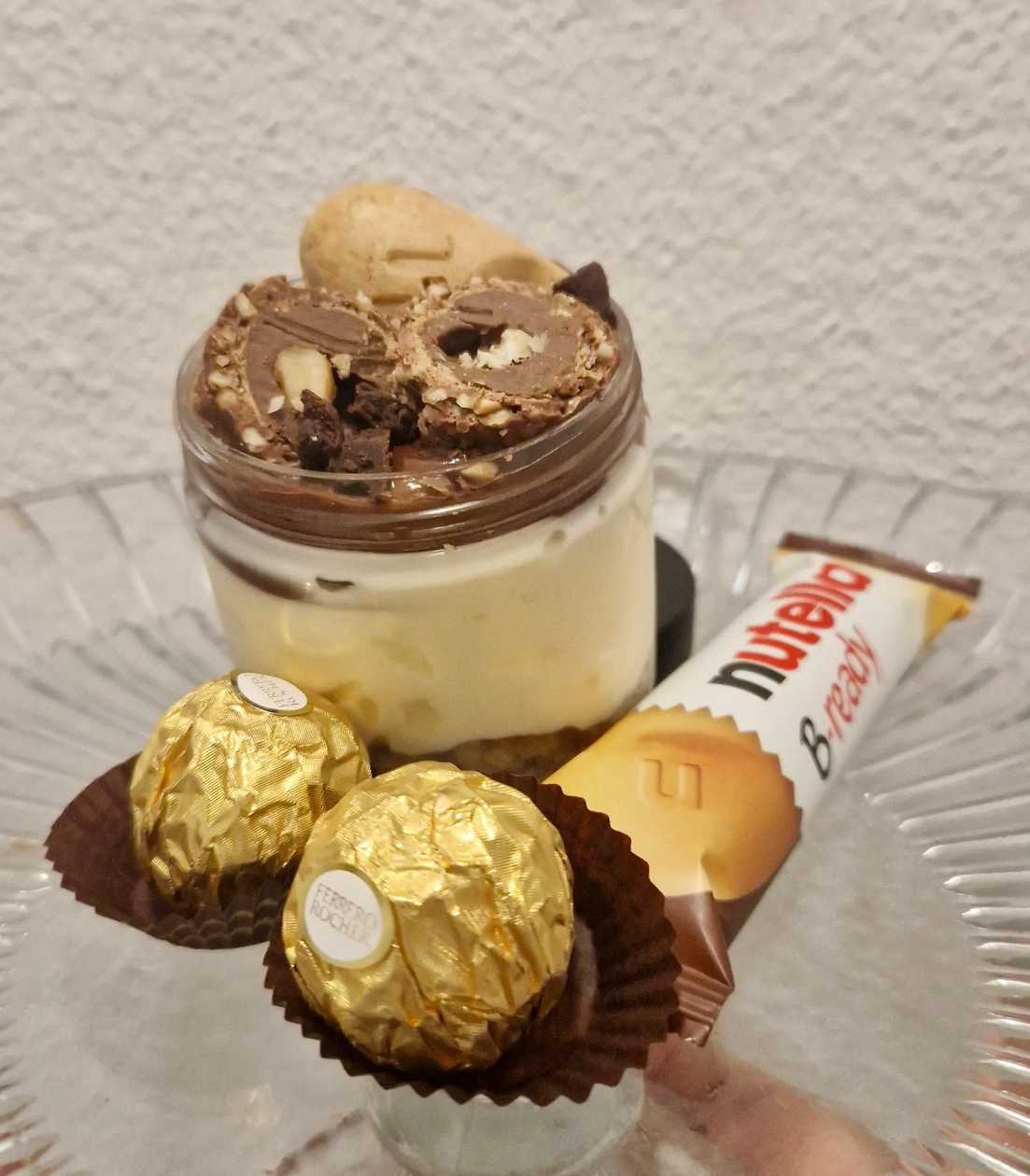 Cheesecake de Nutella E Ferrero Rocher