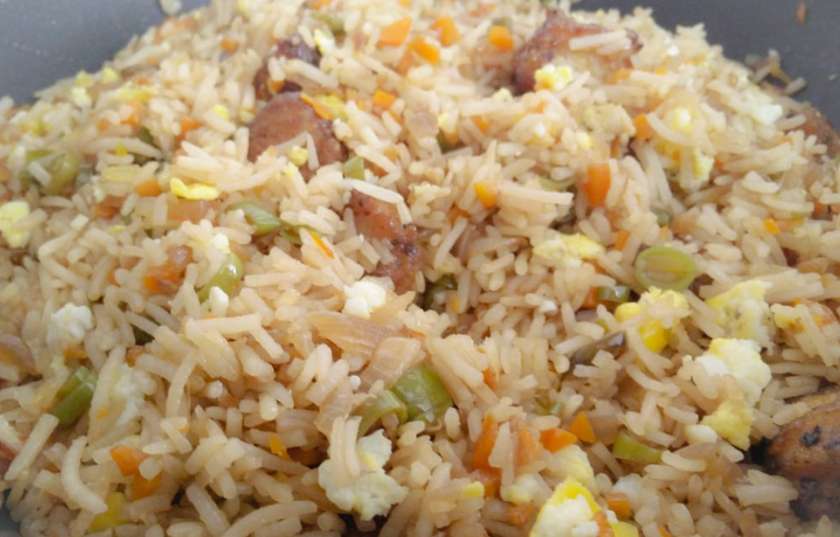 Fish Stirred Fried Rice