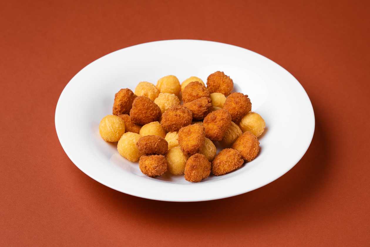Potato and chicken balls