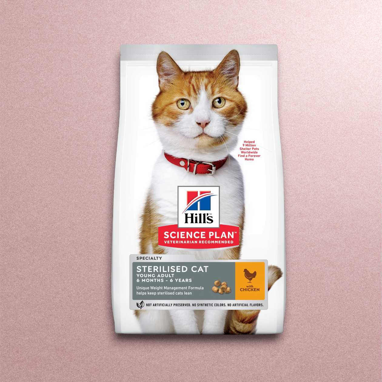 Hills Sterilised Adult Cat Food with Chicken