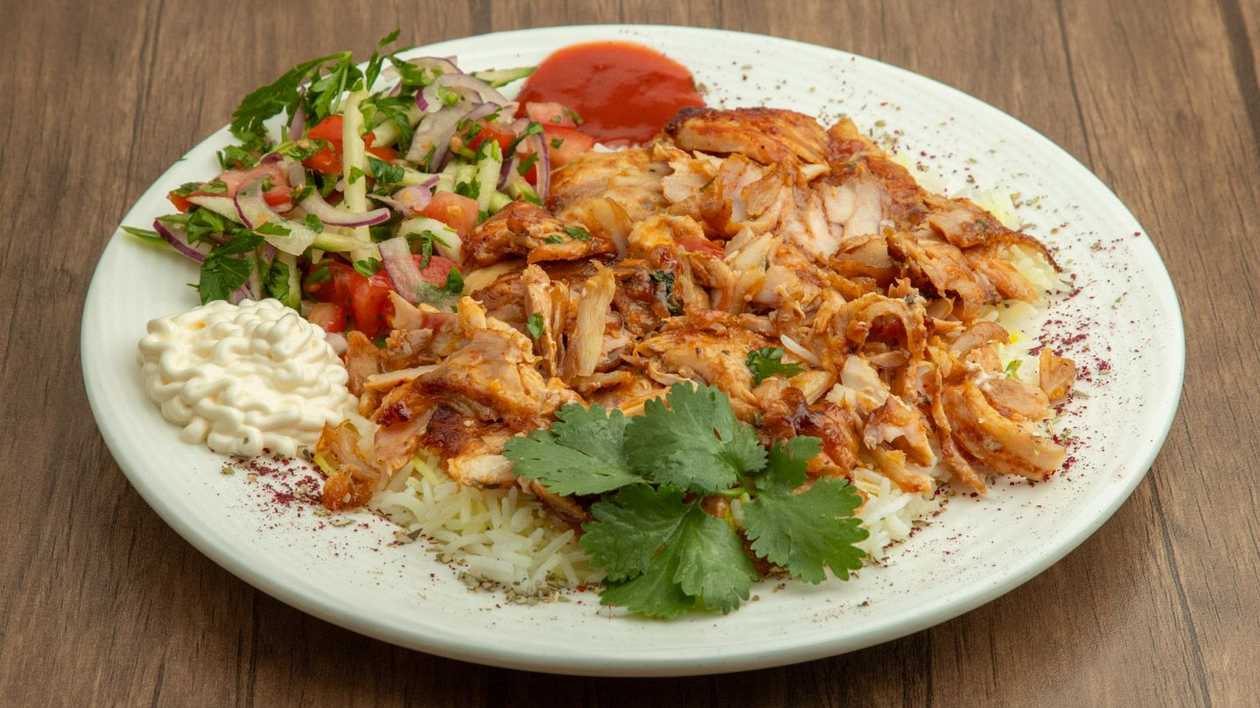 Toyuq dönəri plovüstü