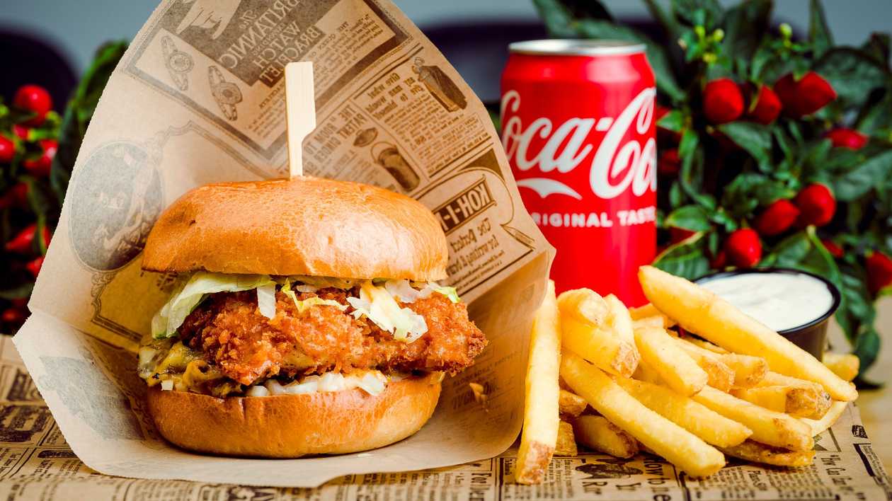 Chicken Burger Meal