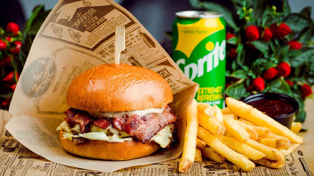 Truffle Burger Set