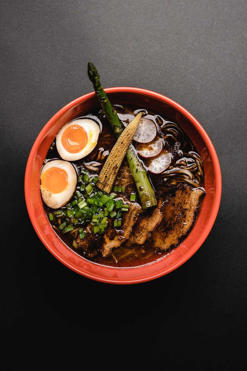 Black samurai ramen