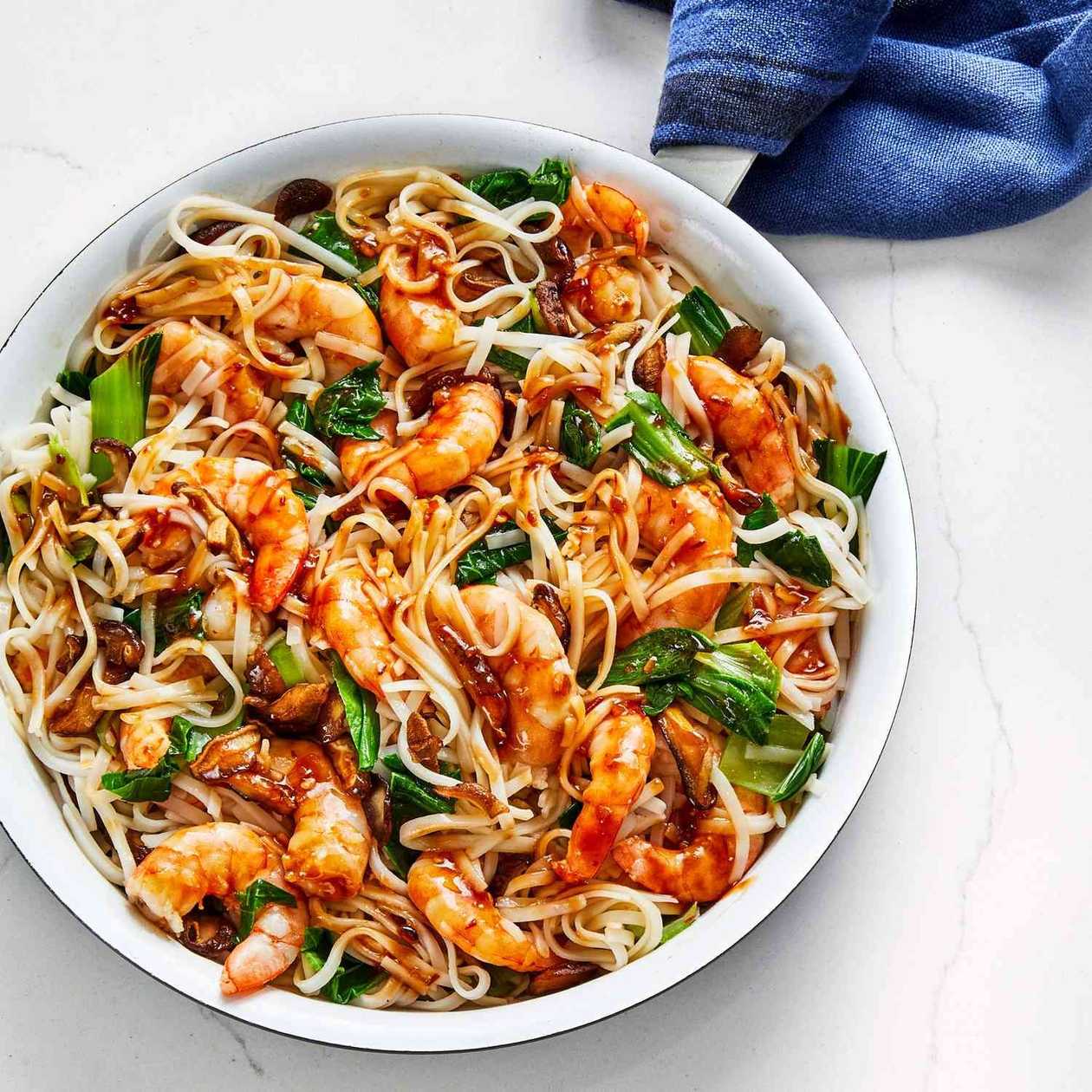 Shrimps Stir Fry Noodles