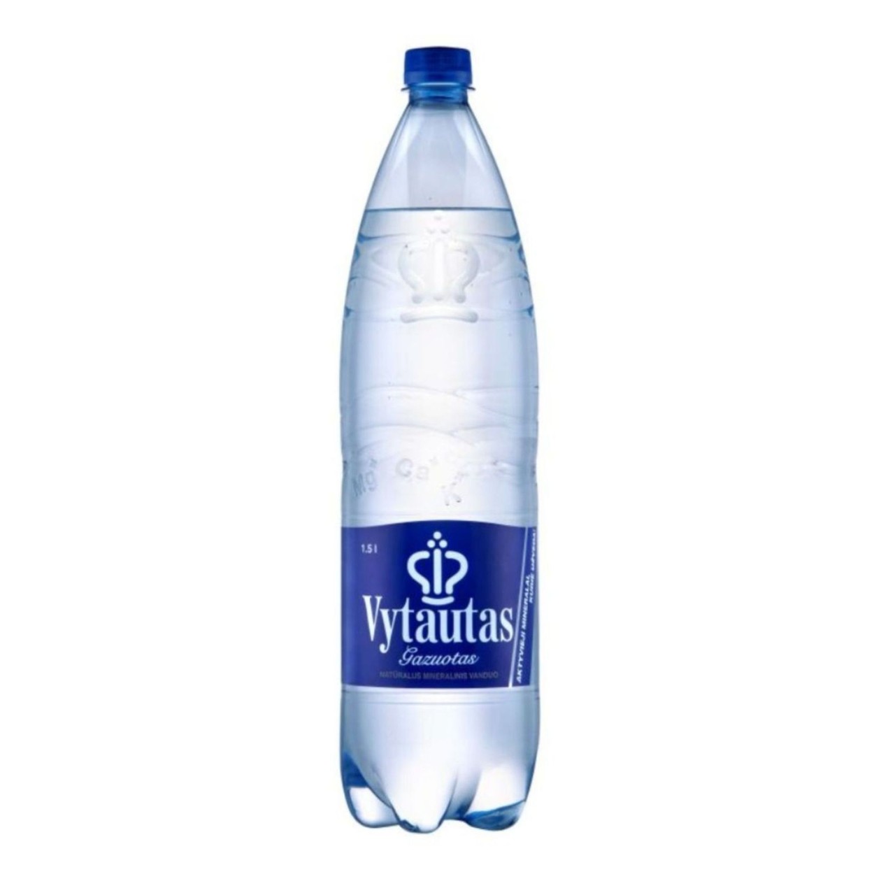 Gazuotas mineralinis vanduo VYTAUTAS 1.5l