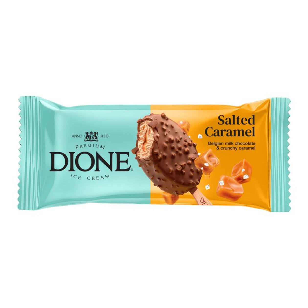 Ledai DIONE su sūdyta karamele, 90ml