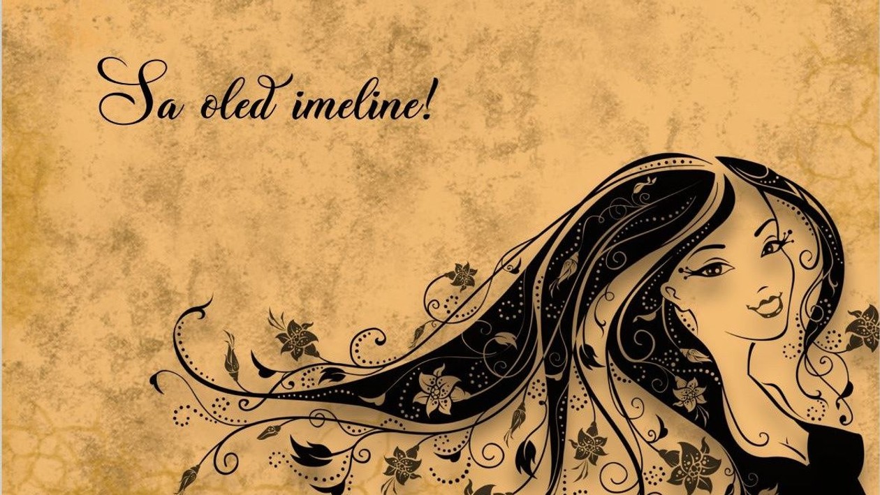 Postkaart: Sa oled imeline - naine