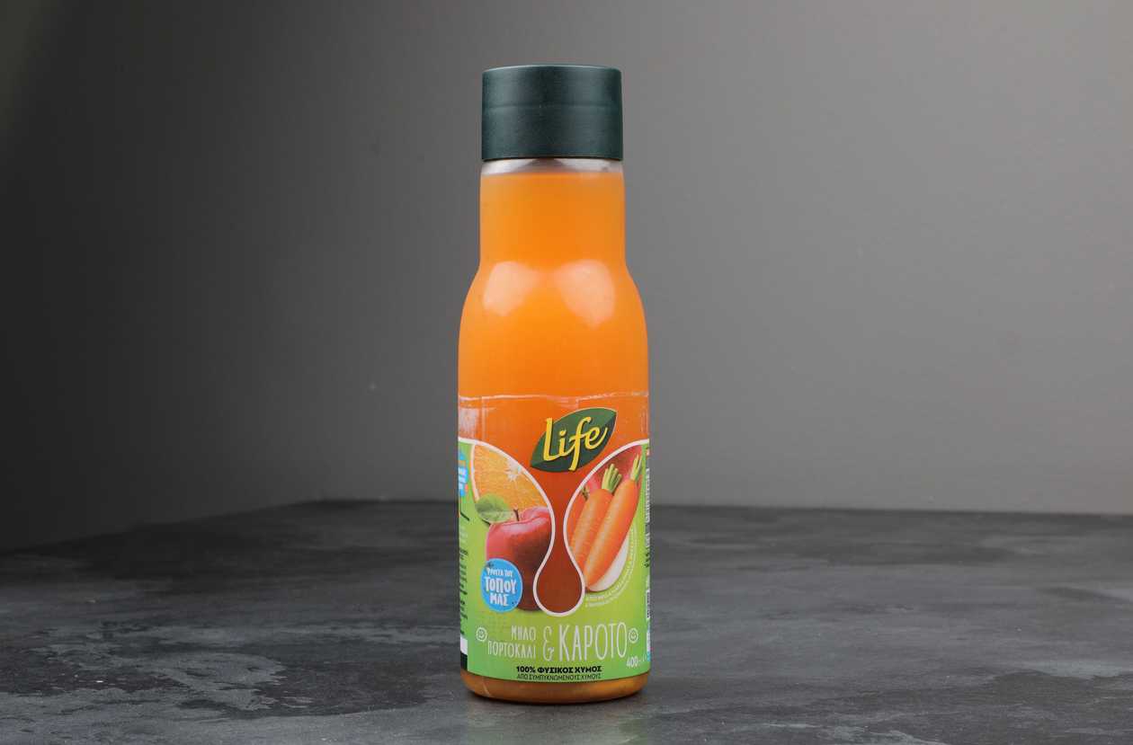 Life juice Carrot apple orange