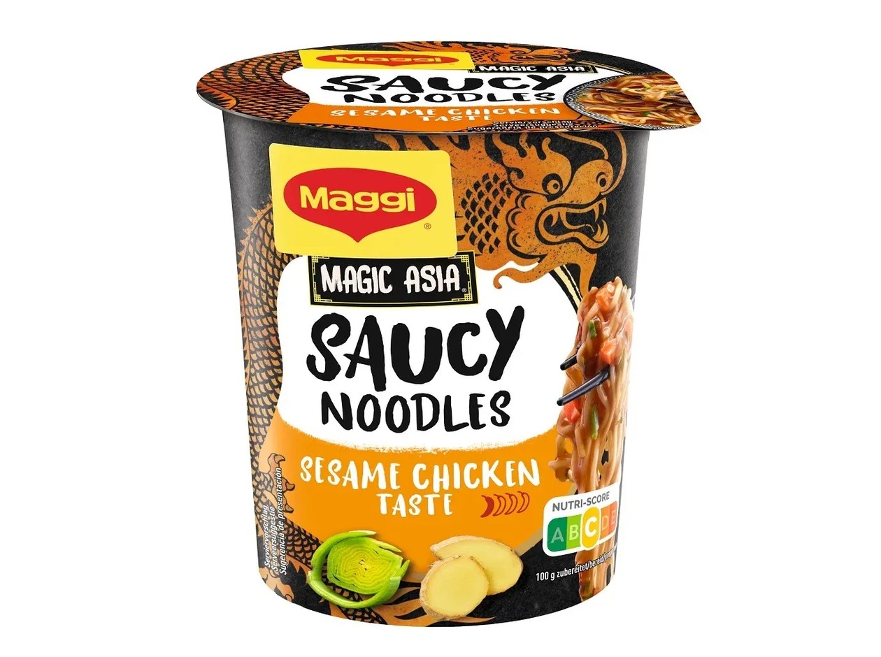 Noodles Maggi Saucy Noodle Frango Sesamo 75 gr