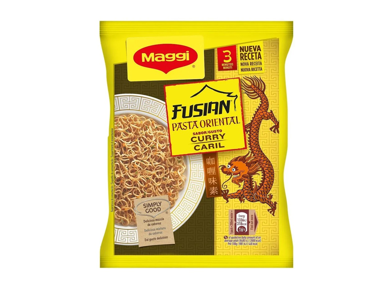 Pasta Oriental Maggi Caril 71 gr