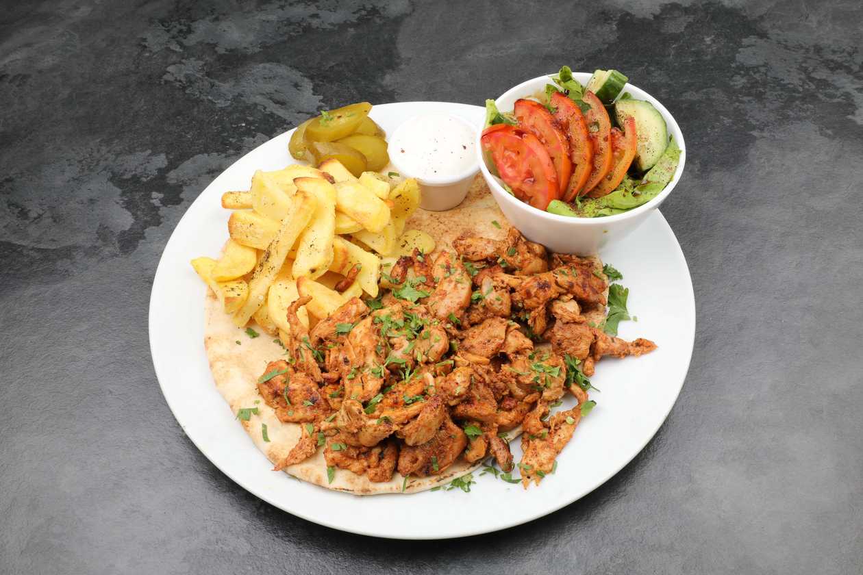 Chicken Shawarma Plate